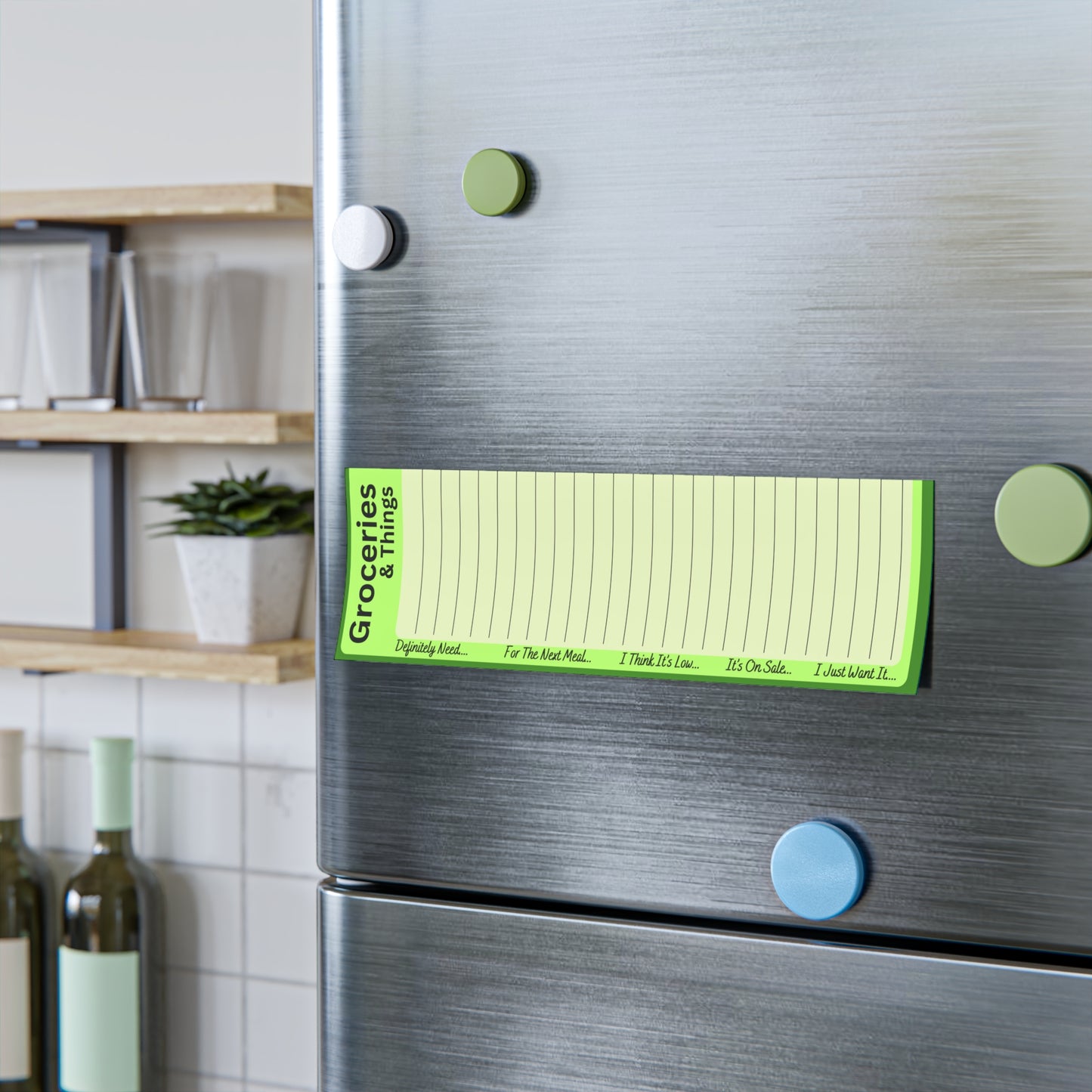 Honest Grocery List Post-it® Note Pads