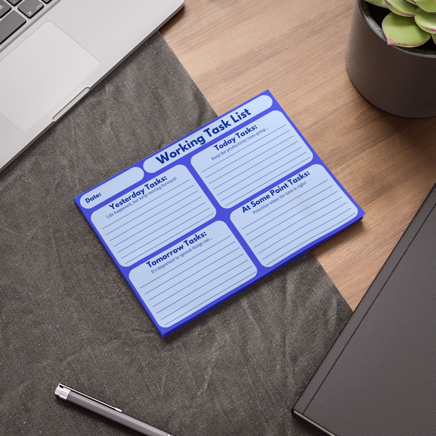 Working Task List Post-it® Note Pads