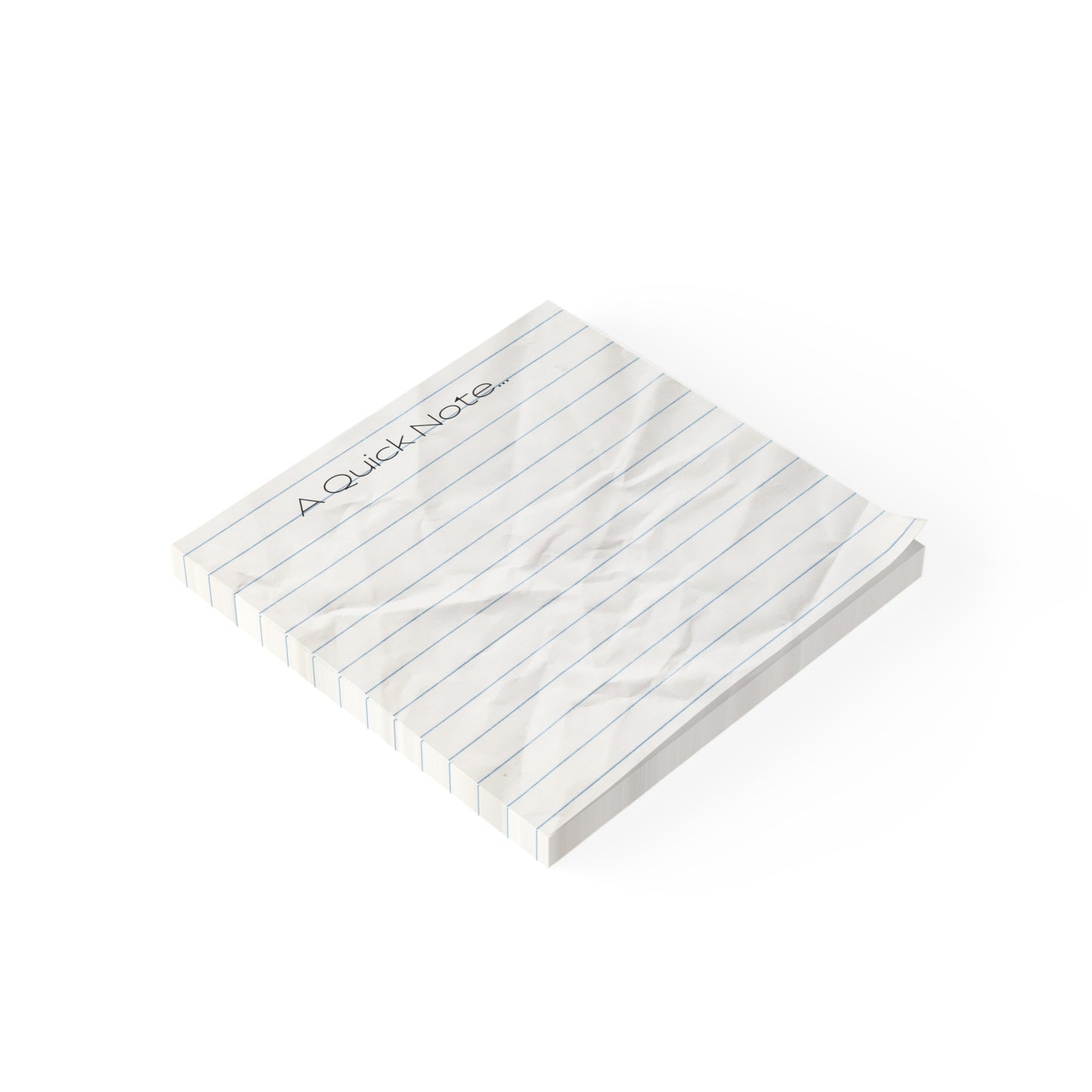 A Quick Note Lined Post-it® Note Pad