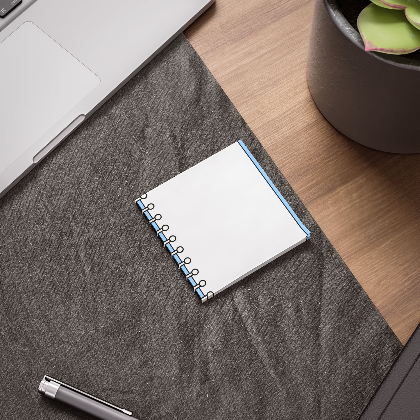 Unlined Spiral Notebook Post-it® Note Pads