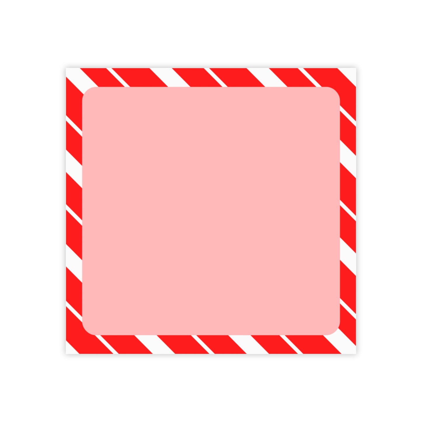 Candy Cane Post-it® Note Pads