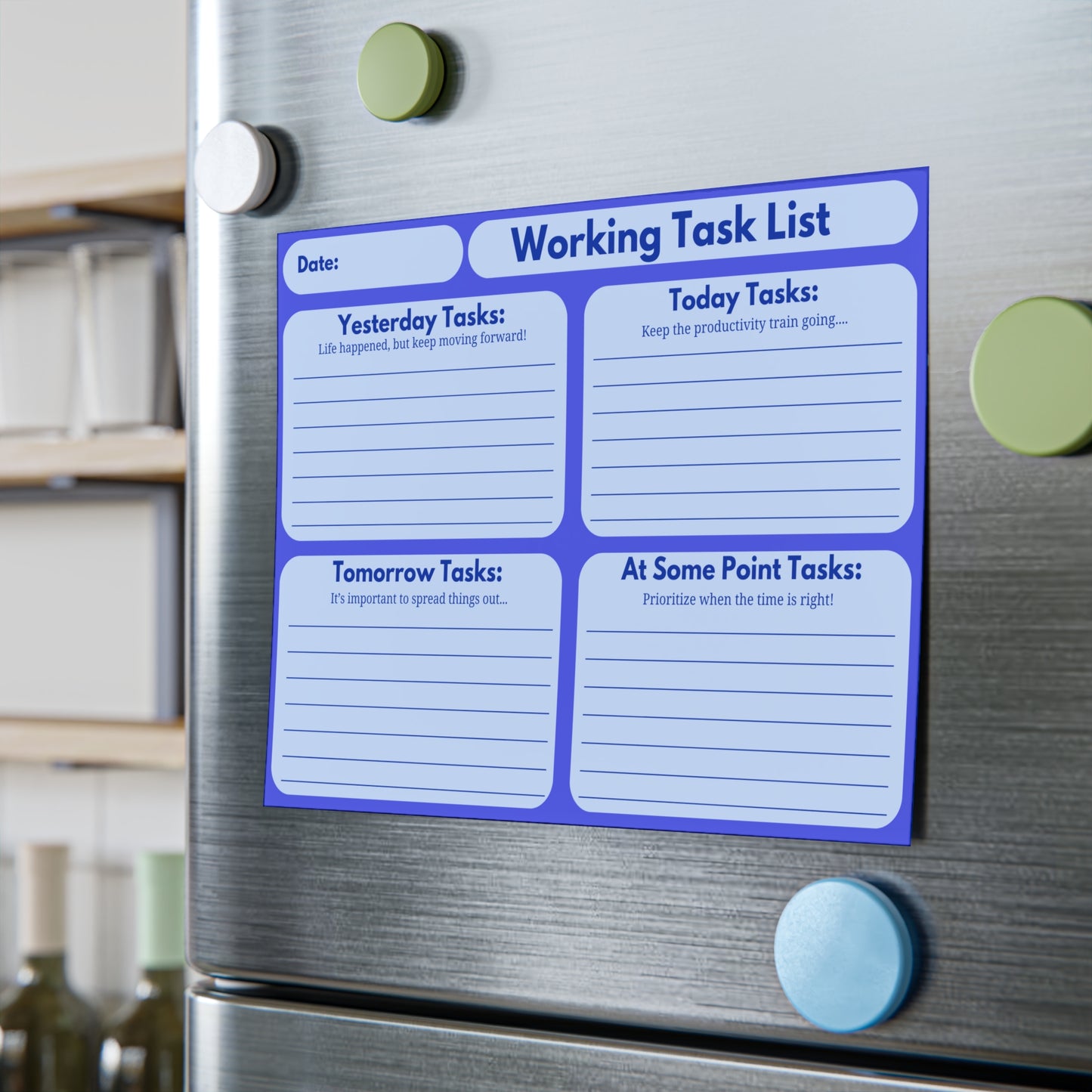 Working Task List Post-it® Note Pads