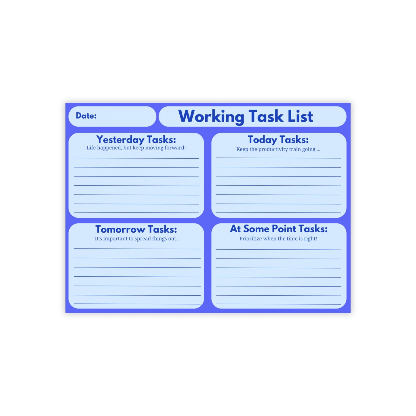 To Do list Post-it® Note Pads