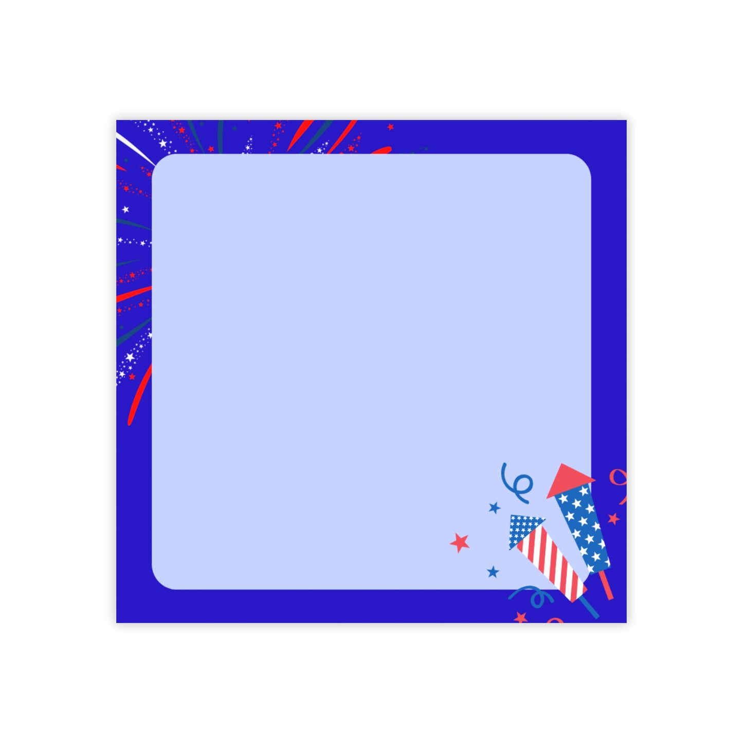 Fireworks & Rockets Post-it® Notes
