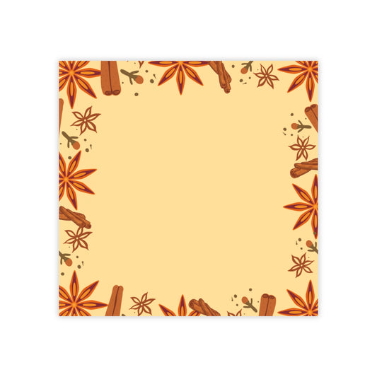 Fall Spices Post-it® Note Pads