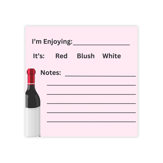 Wine tasting Post-it® Note Pads