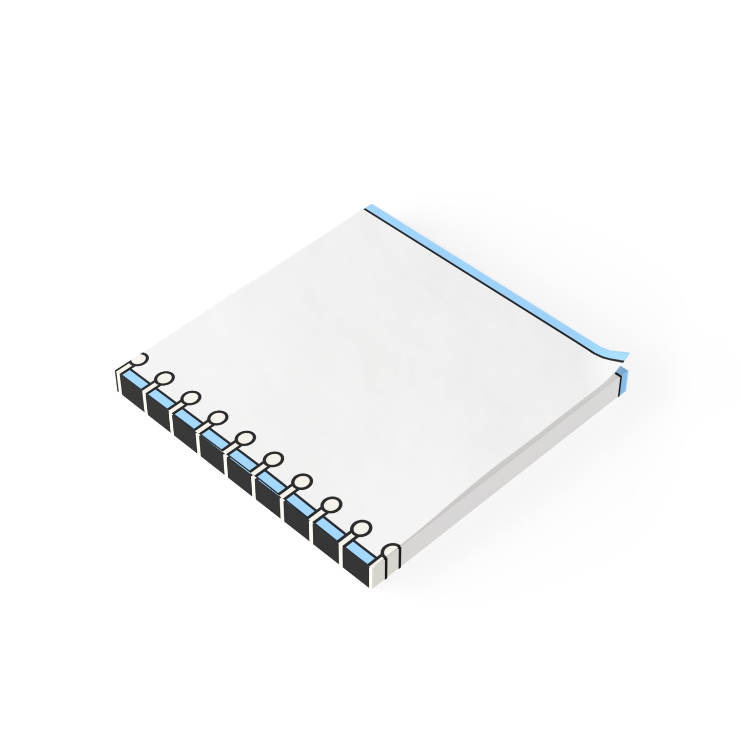 Unlined Spiral Notebook Post-it® Note Pads