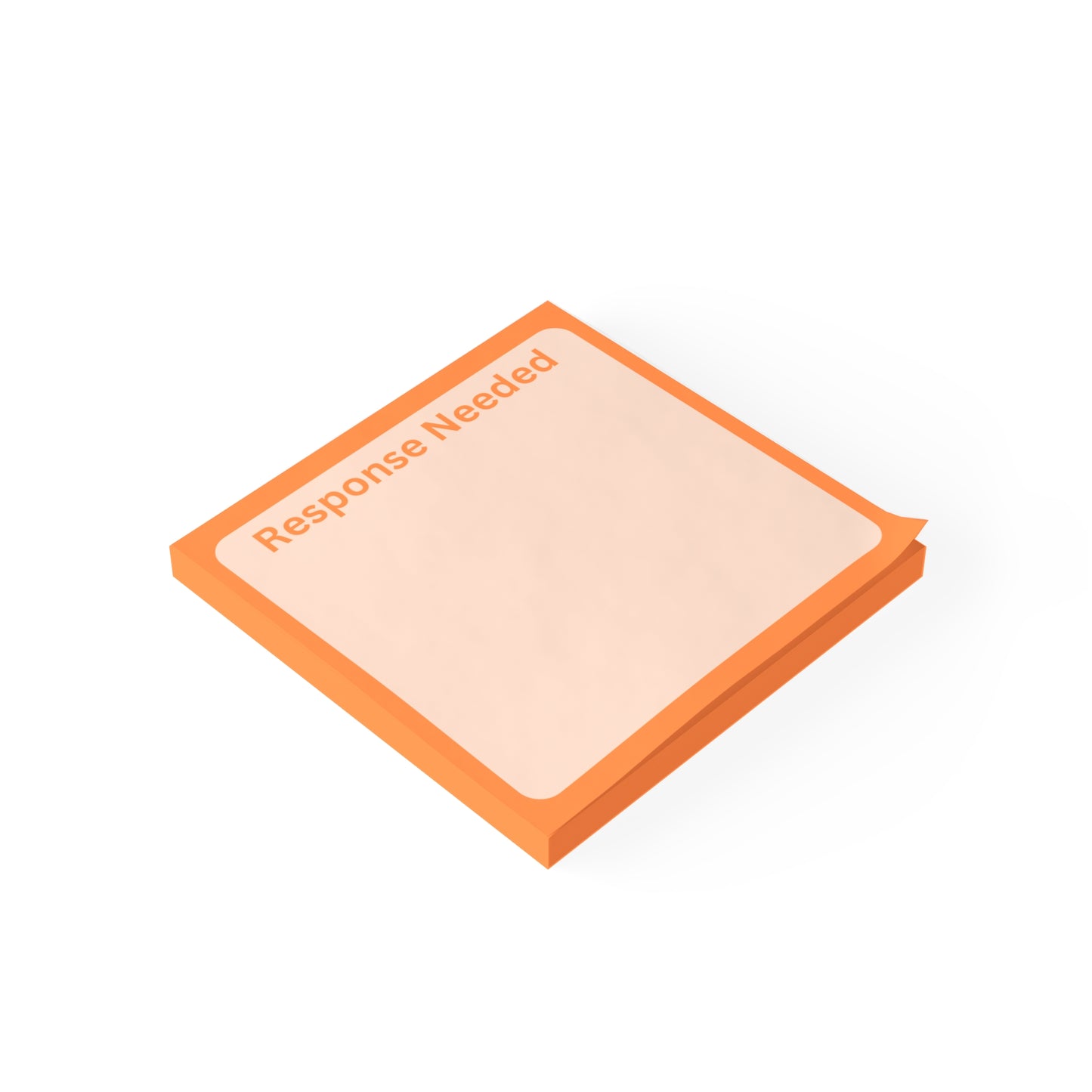 Response Needed Post-it® Note Pads