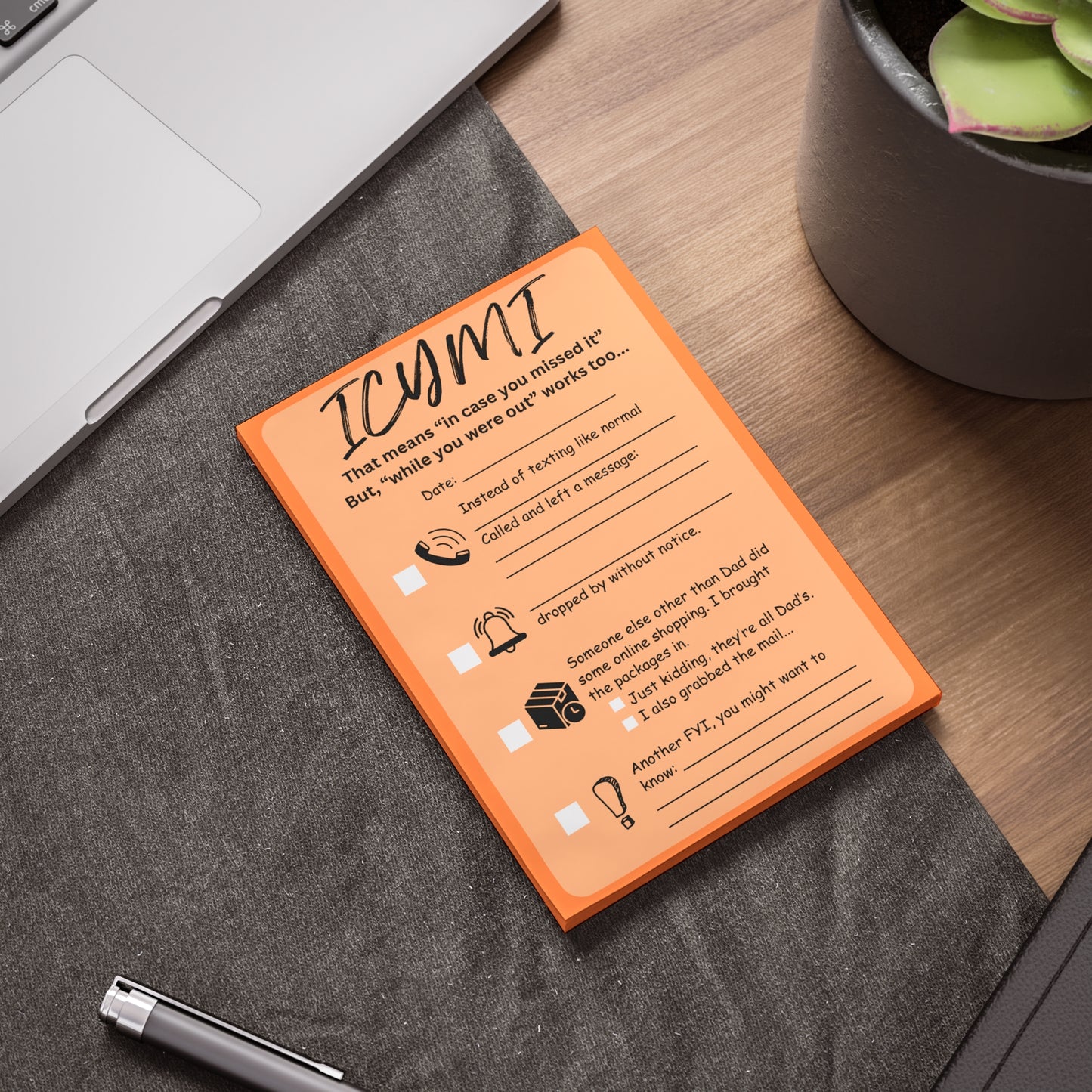 ICYMI Dad Post-it® Note Pads